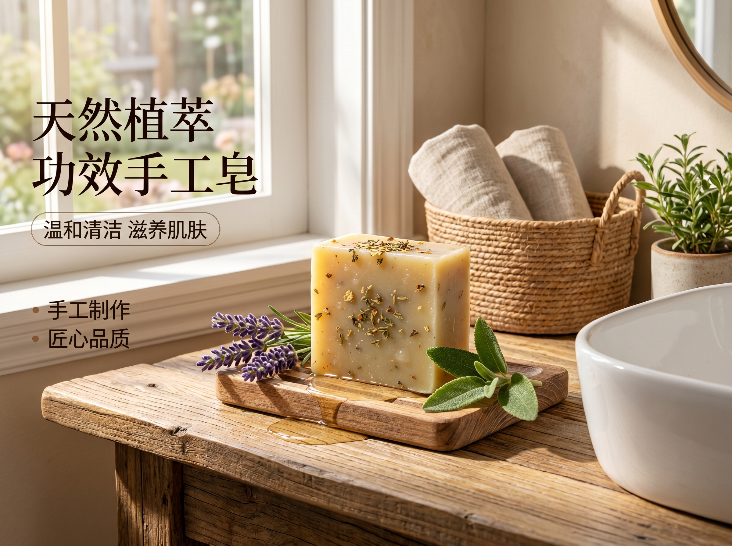 定制功效手工皂 OEM/ODM 工厂 天然植物配方 专业出口品质保证